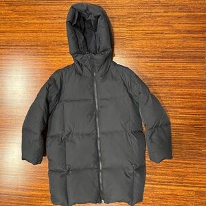 ZARA KIDS GIRL LONGLINE DOWN PUFFER COAT BLACK 0562/720 SZ
8-9